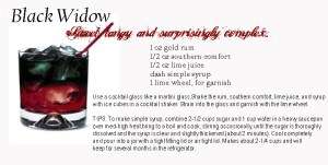Black Widow Drink