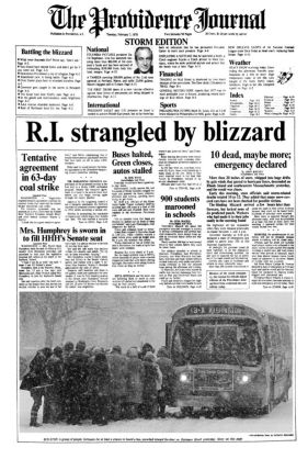 Blizzard of '78 Keepsake Edition